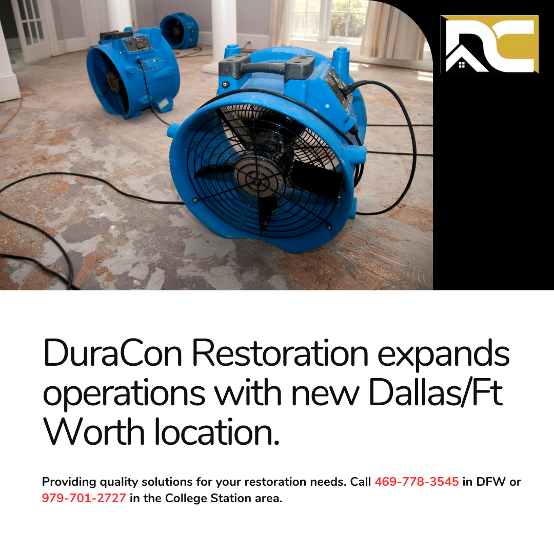 DuraCon Restoration Expands Service Area with New Dallas / Ft Worth Location